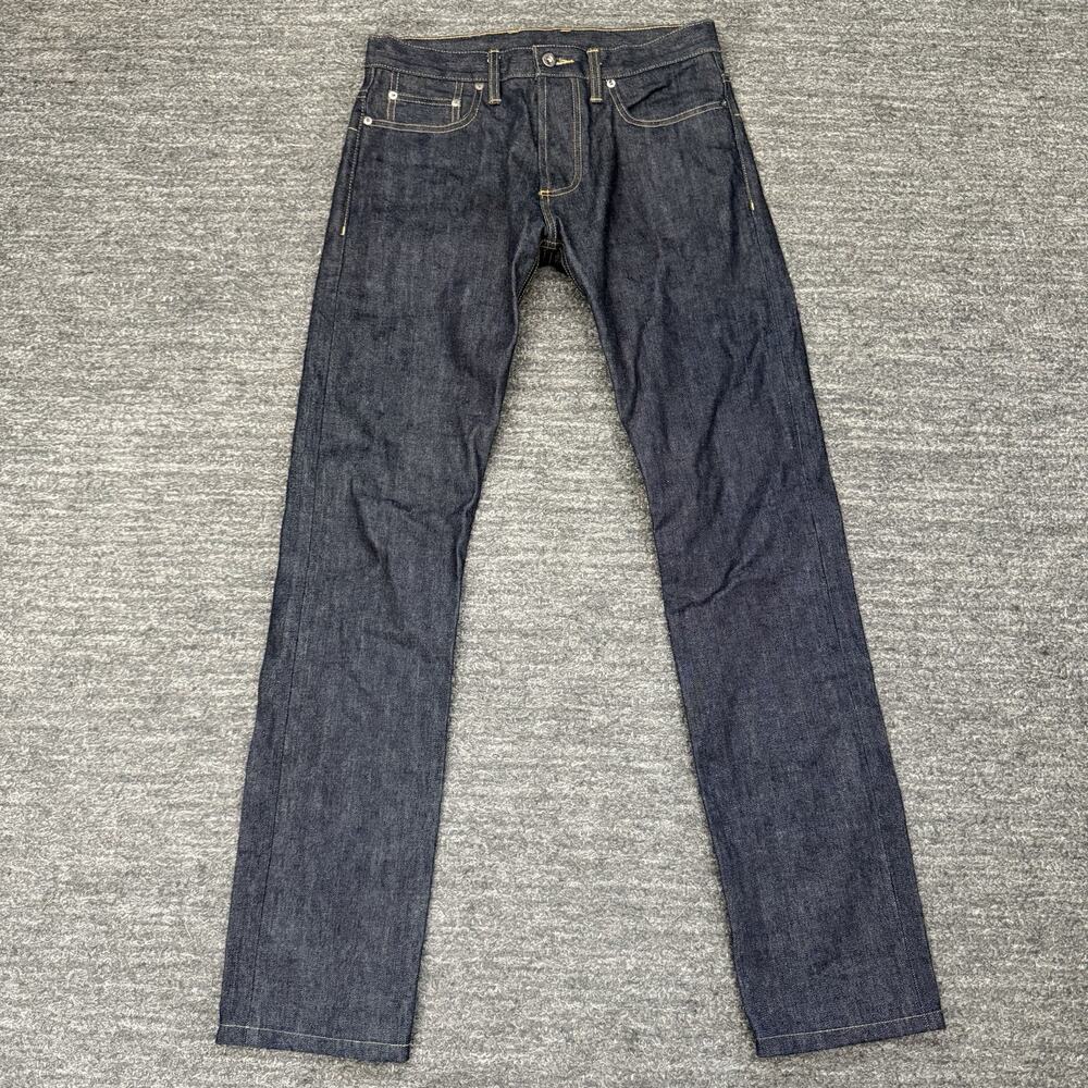 3sixteen Jeans 31X33 Selvedge Raw Denim 14.5 Oz Kuroki Japan USA Button Fly